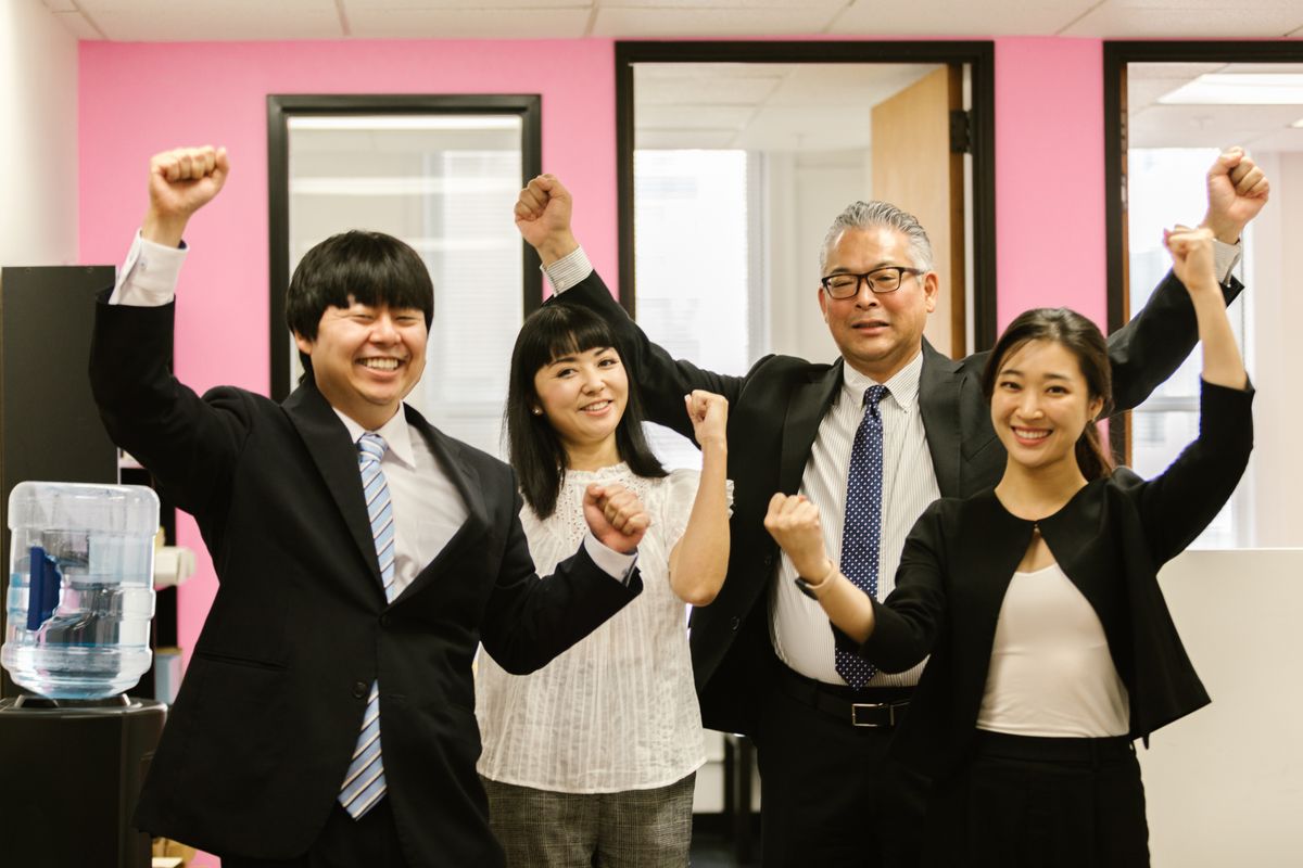 After：自動化で余裕が生まれ喜ぶスタッフたち